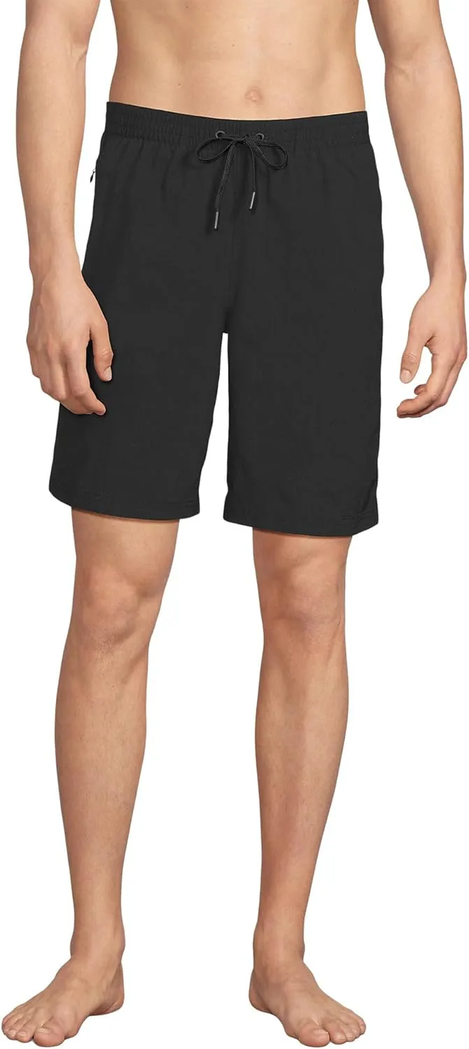 Lands' End Men's 9" Volley Hydroliner Swim Trunks
