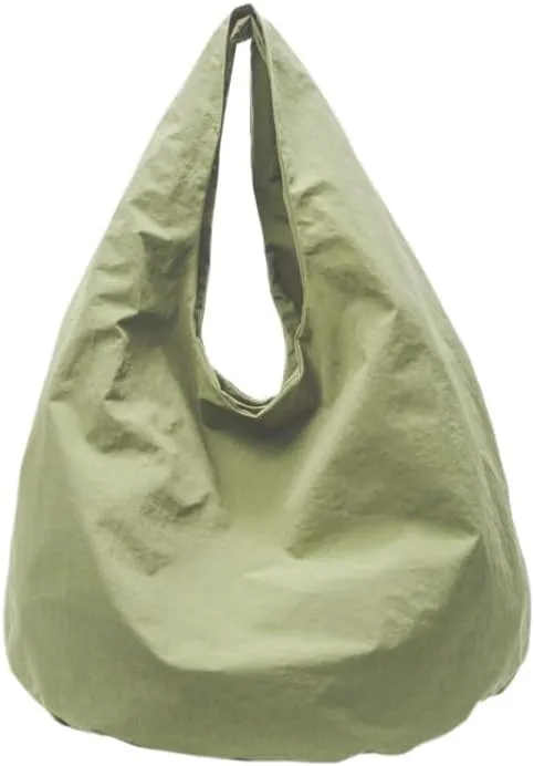 Large Capacity Slouchy Hobo Bag for Women Fashion Casual Versatile Shoulder Purses Solid Color Draped Tote Bag