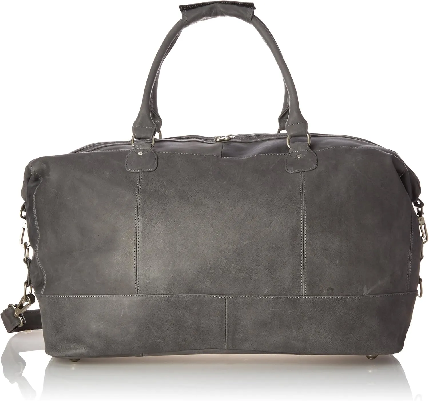 Large Classic Satchel Carry-On, Charcoal, One Size