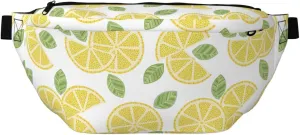 Large Fanny Packs for Women Men Cross Body - Lemon slices Travel Crossbody Bags for Women Trendy, Belt Bag for Women Men Crossbody, Waist Bag for Women With Adjustable Strap