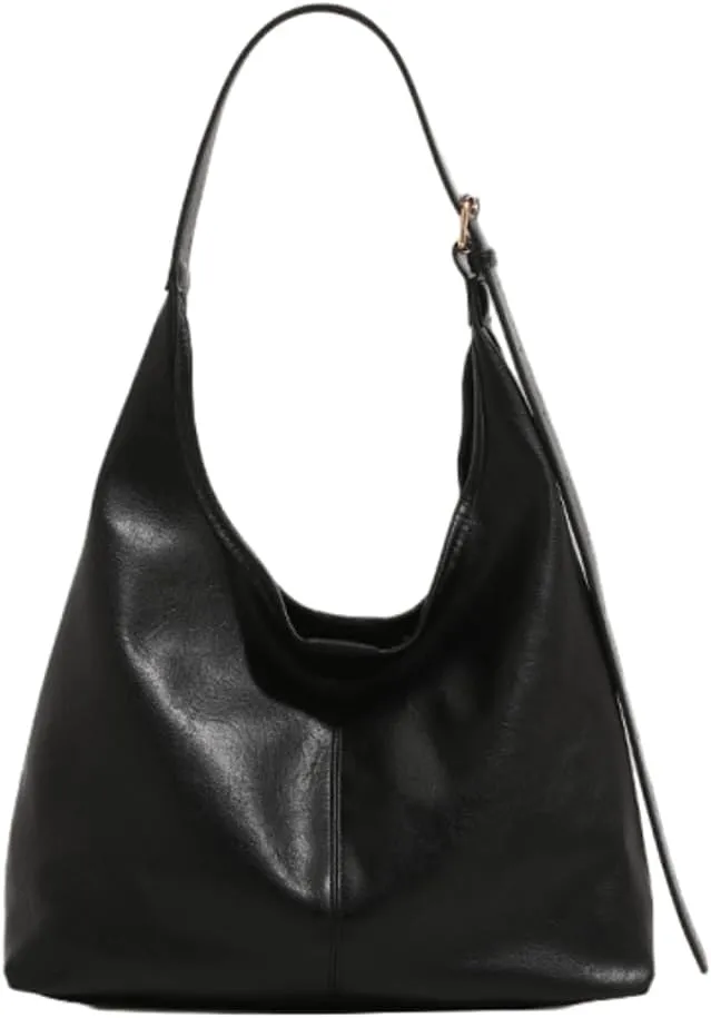 Large Tote Bag for Women Slouchy Shoulder Bag Versatile Commuter Tote with Small Purse Vintage Bags Casual Hobo Bag