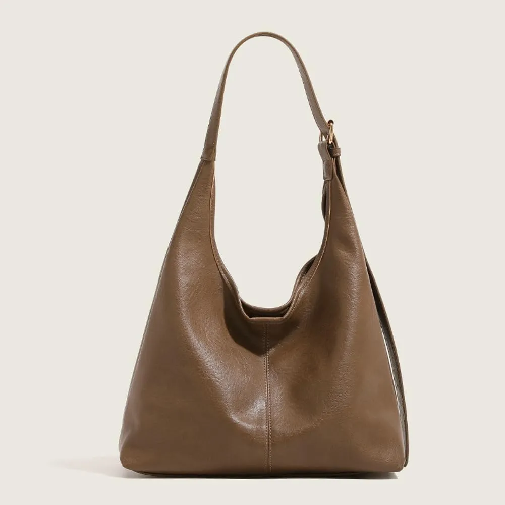 Large Tote Bag for Women Slouchy Shoulder Bag Versatile Commuter Tote with Small Purse Vintage Bags Casual Hobo Bag