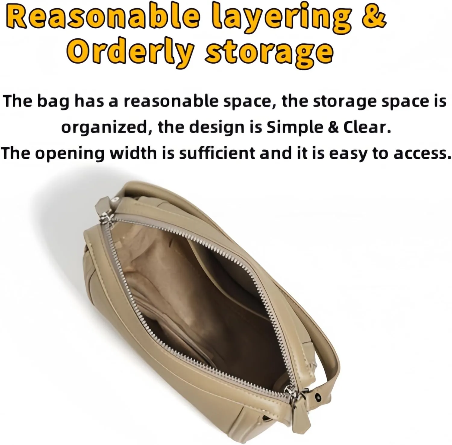 LeGeng Women's cowhide pillow bag, shoulder, crossbody, versatile, simple Boston Wrap underarm Hobo Bag with Adjustable Strap