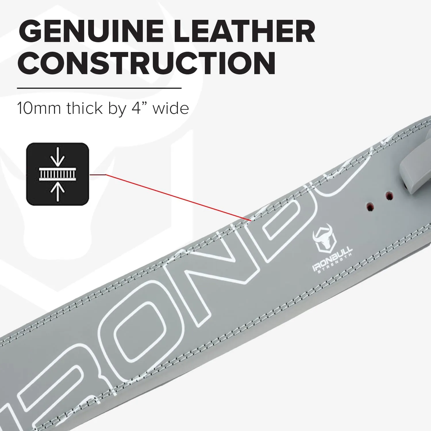 Lever Weightlifting Belt – 10mm Lever Belt for Squats & deadlift – Lever Lifting Belt for Men & Women - Lower Back Support Belt for Weight Lifting, Gym, Fitness & Weight Training
