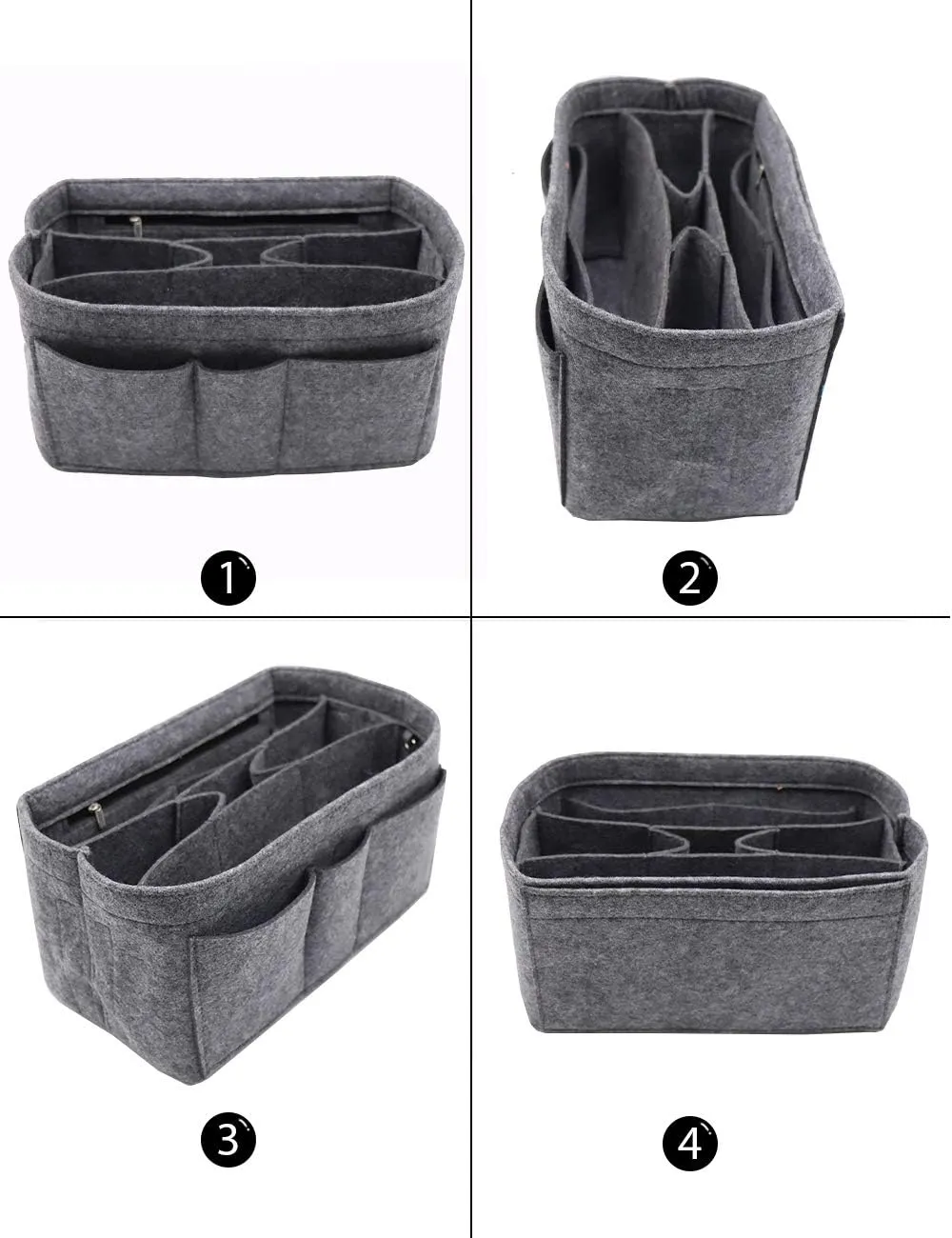 LEXSION Felt Insert Bag Organizer Bag In Bag For Handbag Purse Organizer Fits Speedy Neverful