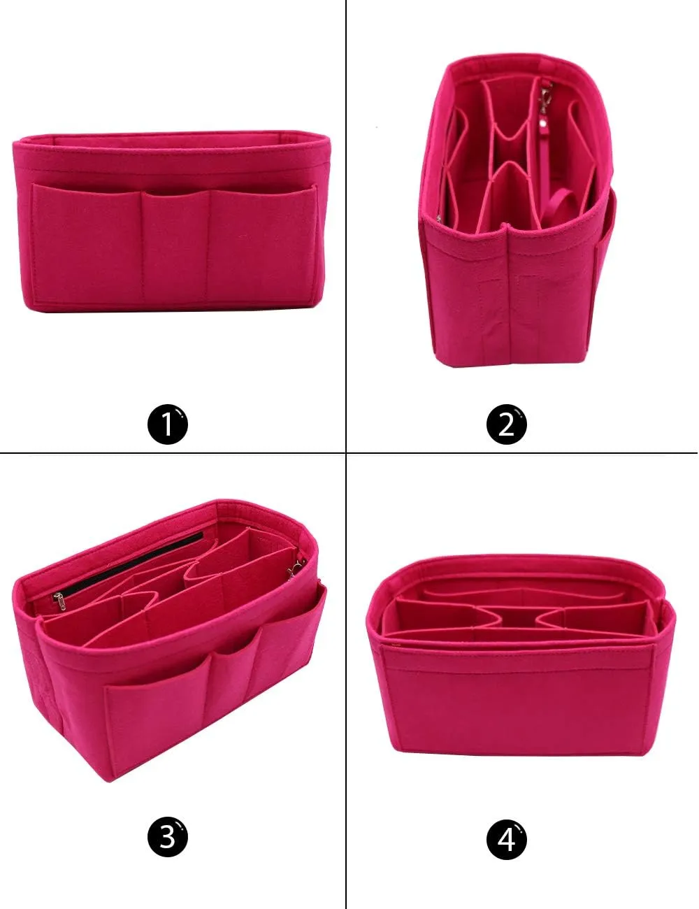 LEXSION Felt Insert Bag Organizer Bag In Bag For Handbag Purse Organizer Fits Speedy Neverful