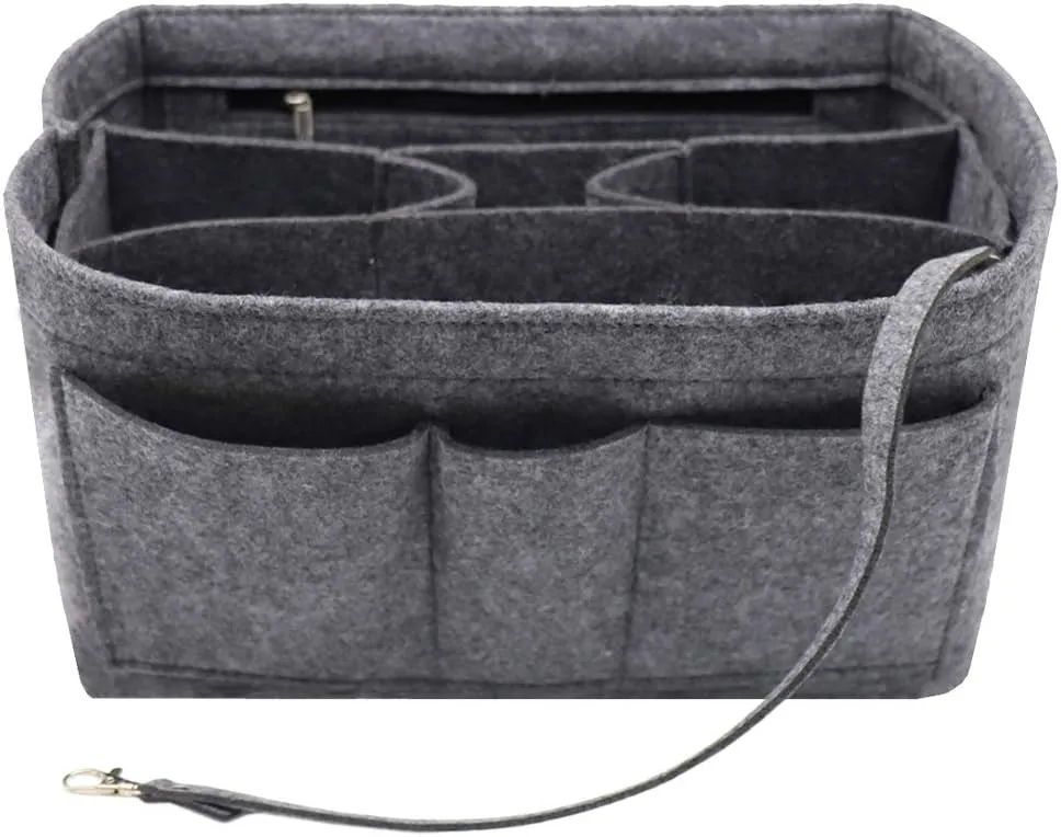 LEXSION Felt Insert Bag Organizer Bag In Bag For Handbag Purse Organizer Fits Speedy Neverful