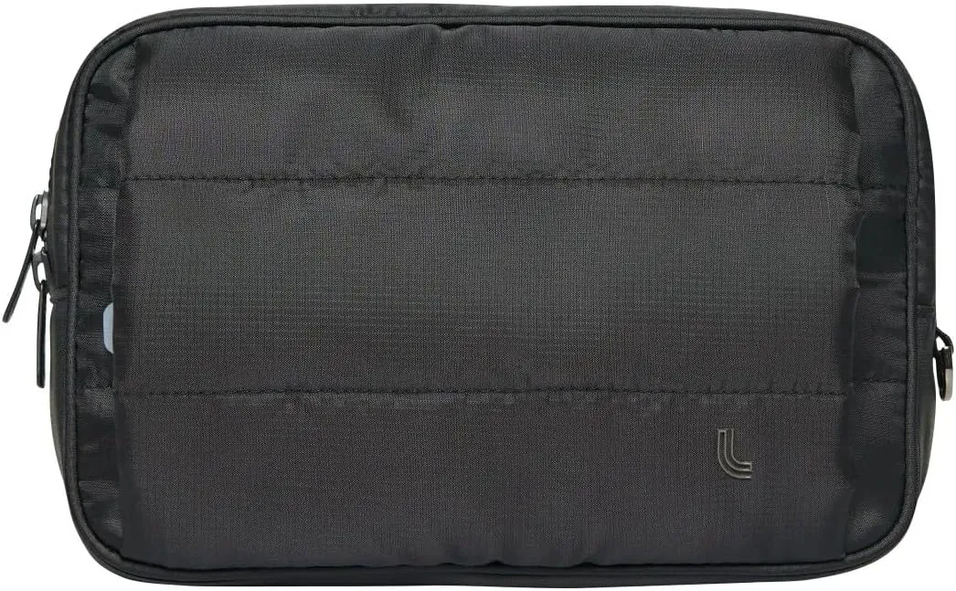 LOLË Unisex Handwarmer Cross Body/Belt Bag, Faux-Fur Lined Hand Warmer Sleeve