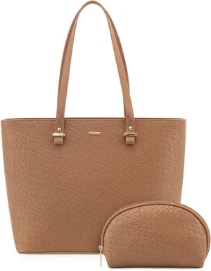 LOVEVOOK Handbags for Women Shoulder Bags Tote Satchel Hobo 3pcs Purse Set