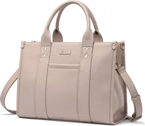 LOVEVOOK Purse for Women Leather Tote Bag Purse and Handbags, Satchel Shoulder Crossbody Top Handle Bags with Zipper