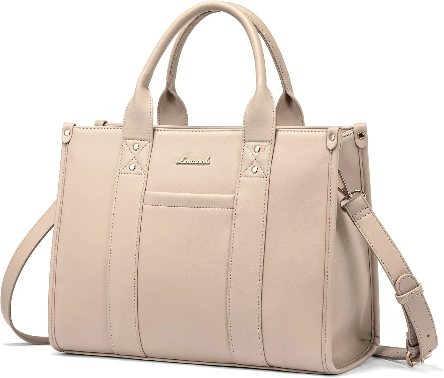 LOVEVOOK Purse for Women Leather Tote Bag Purse and Handbags, Satchel Shoulder Crossbody Top Handle Bags with Zipper