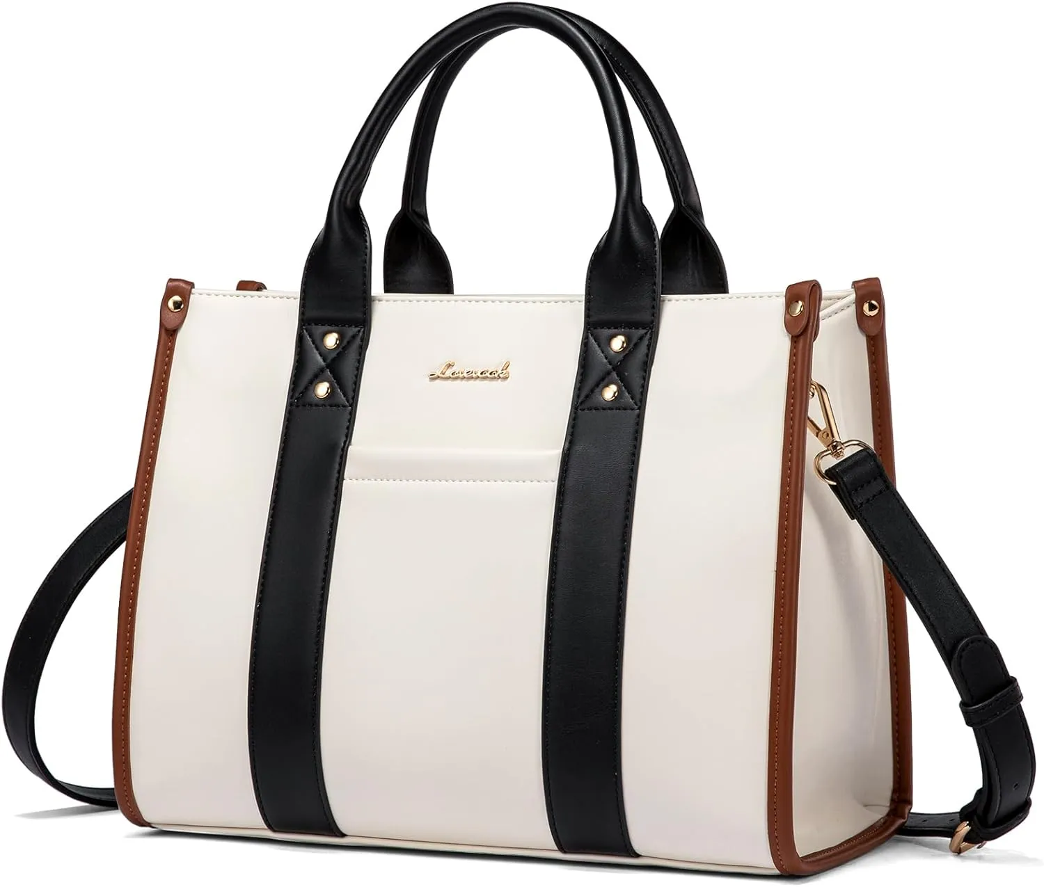 LOVEVOOK Purse for Women Leather Tote Bag Purse and Handbags, Satchel Shoulder Crossbody Top Handle Bags with Zipper