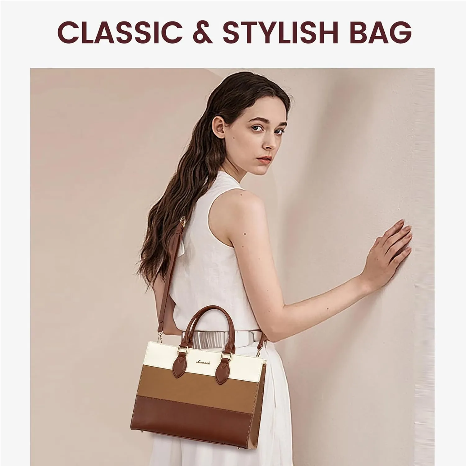LOVEVOOK Purses for Women, Fashion Handbags for Women, Tote Bag PU Leather Shoulder Bag Top Handle Satchel for Lady