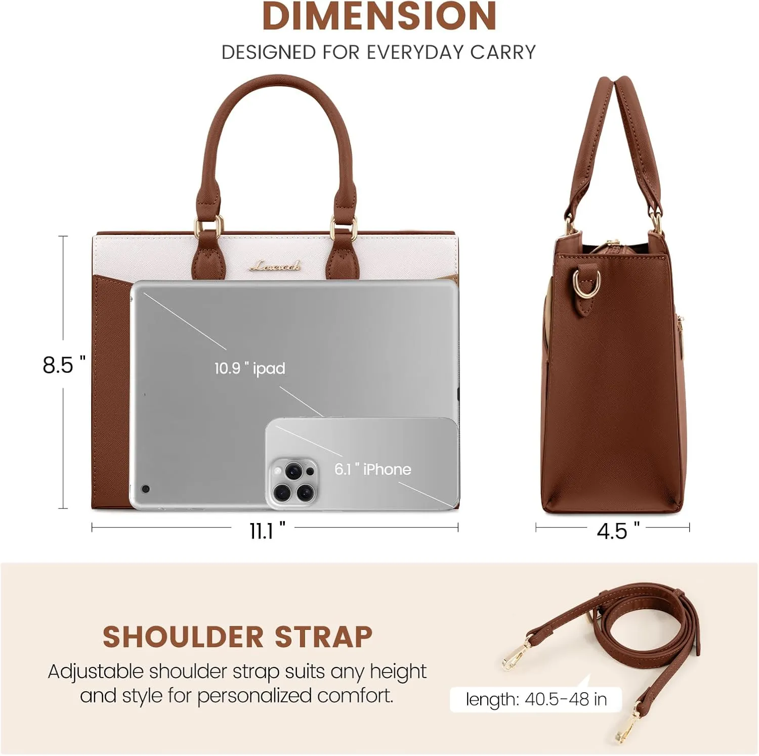 LOVEVOOK Purses for Women,Satchel Handbags Tote Bag, Black Pu Leather Shoulder Crossbody Top Handle Purse with Zipper
