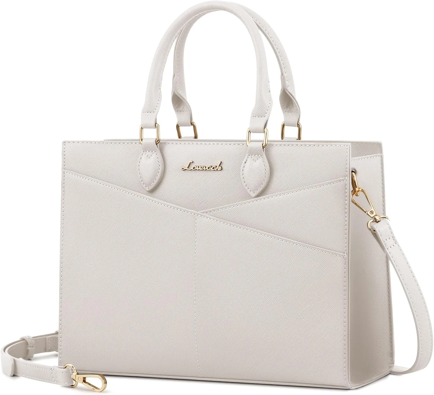 LOVEVOOK Purses for Women,Satchel Handbags Tote Bag, Black Pu Leather Shoulder Crossbody Top Handle Purse with Zipper