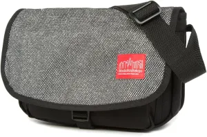 Manhattan Portage Midnight Sohobo Bag Ver2 (MD) - Eye Catching Glitter Midnight fabric Crossbody 1000D Cordura Fabric Messenger Bag (GMET)