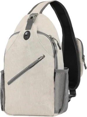 MAYLISACC Sling Backpack, Crossbody Sling Bag, Lightweight Shoulder backpack, Chest bag, Hiking Daybag