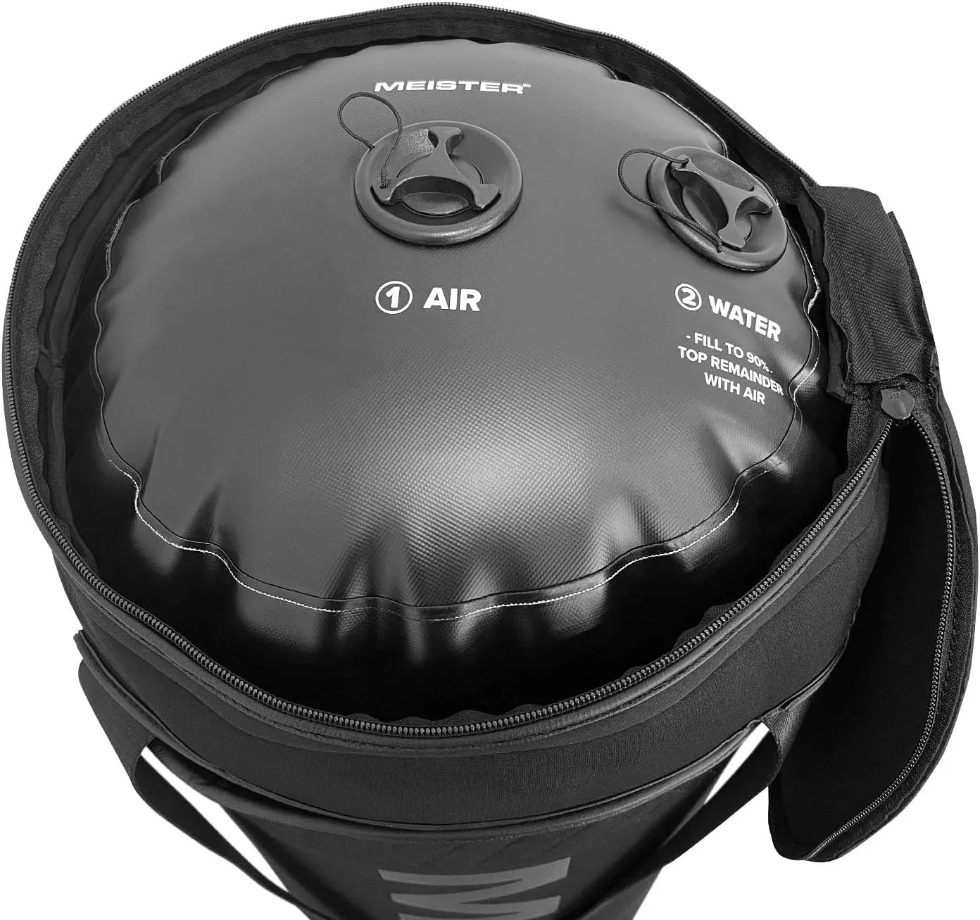 Meister Typhoon Water-Filled Heavy Bag w/Air Core & Neoprene Cover for Boxing & MMA