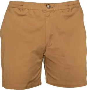 Men's 4" Inseam Elastic-Waist Casual Stretch Short Shorts