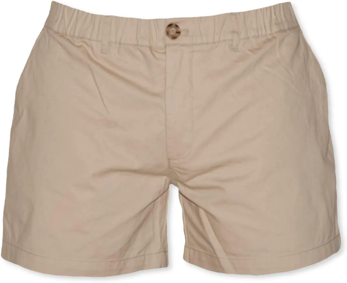 Men's 5.5" Inseam Elastic-Waist Short Shorts 4-Way Stretch