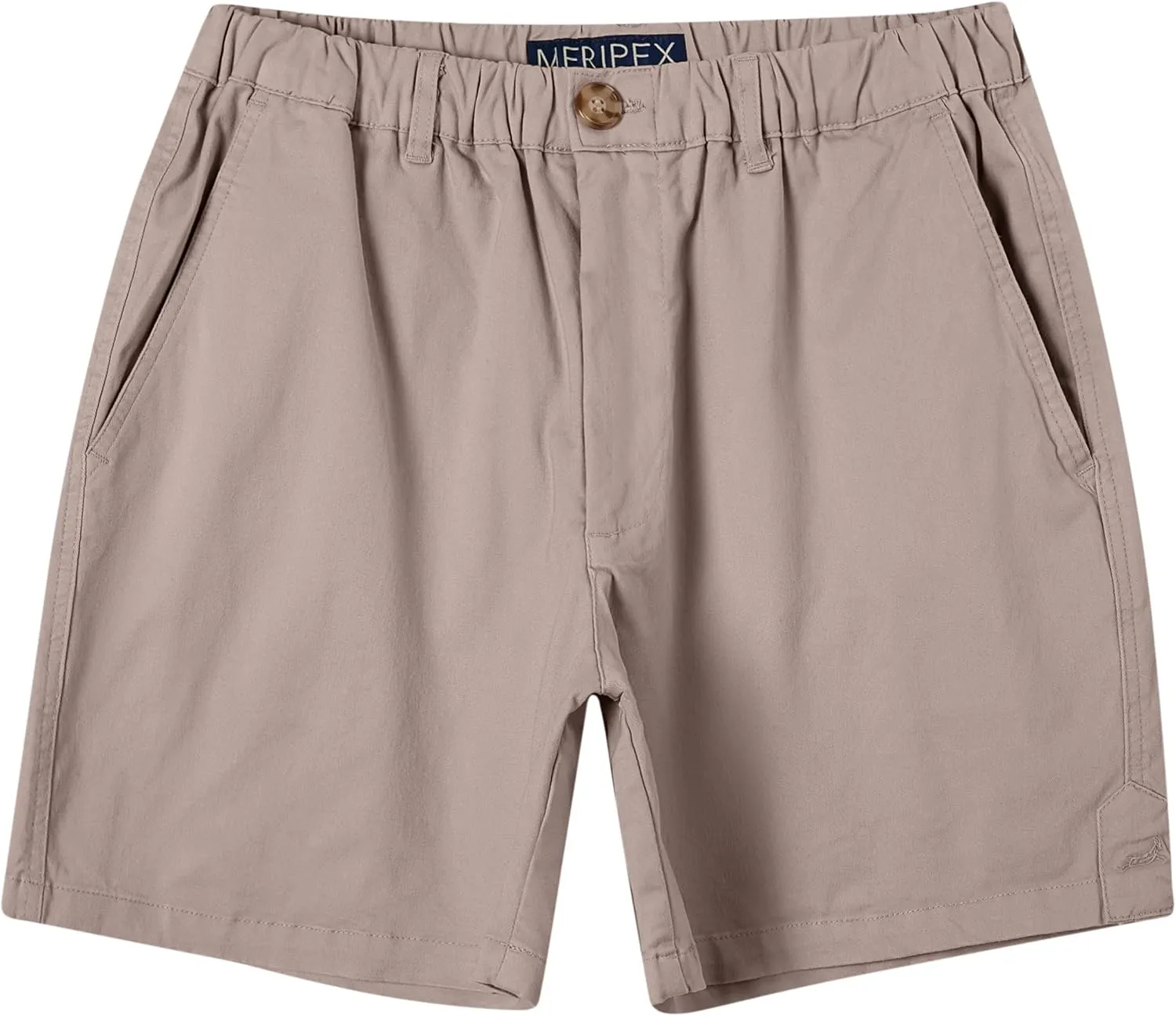 Men's 5.5" Inseam Elastic-Waist Short Shorts 4-Way Stretch