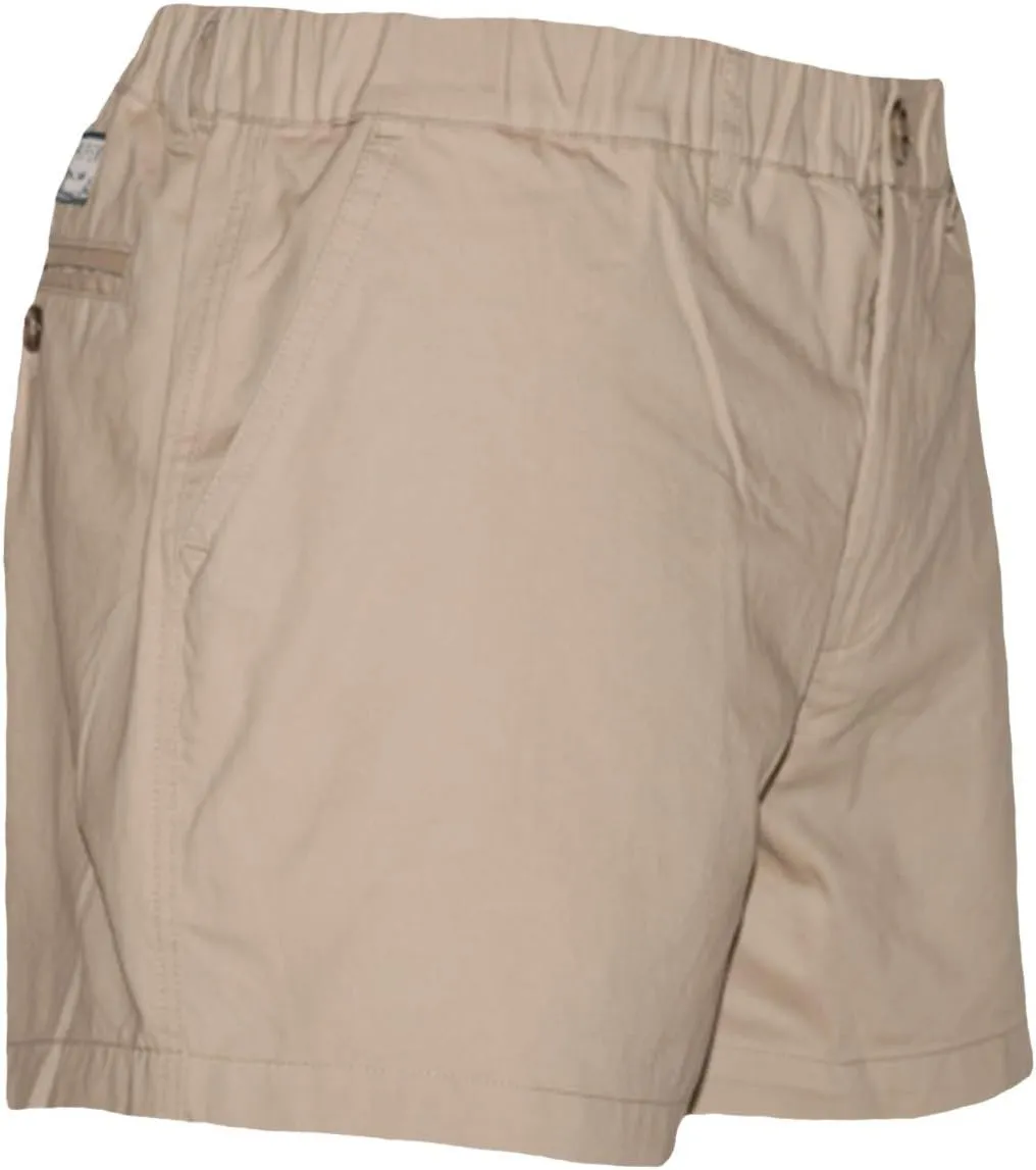 Men's 5.5" Inseam Elastic-Waist Short Shorts 4-Way Stretch