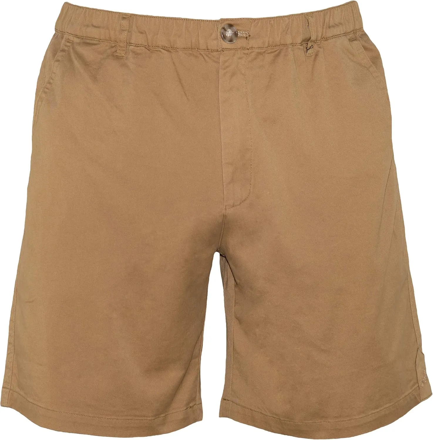 Men's 7" Inseam Elastic-Waist Casual Short Shorts 4-Way Stretch