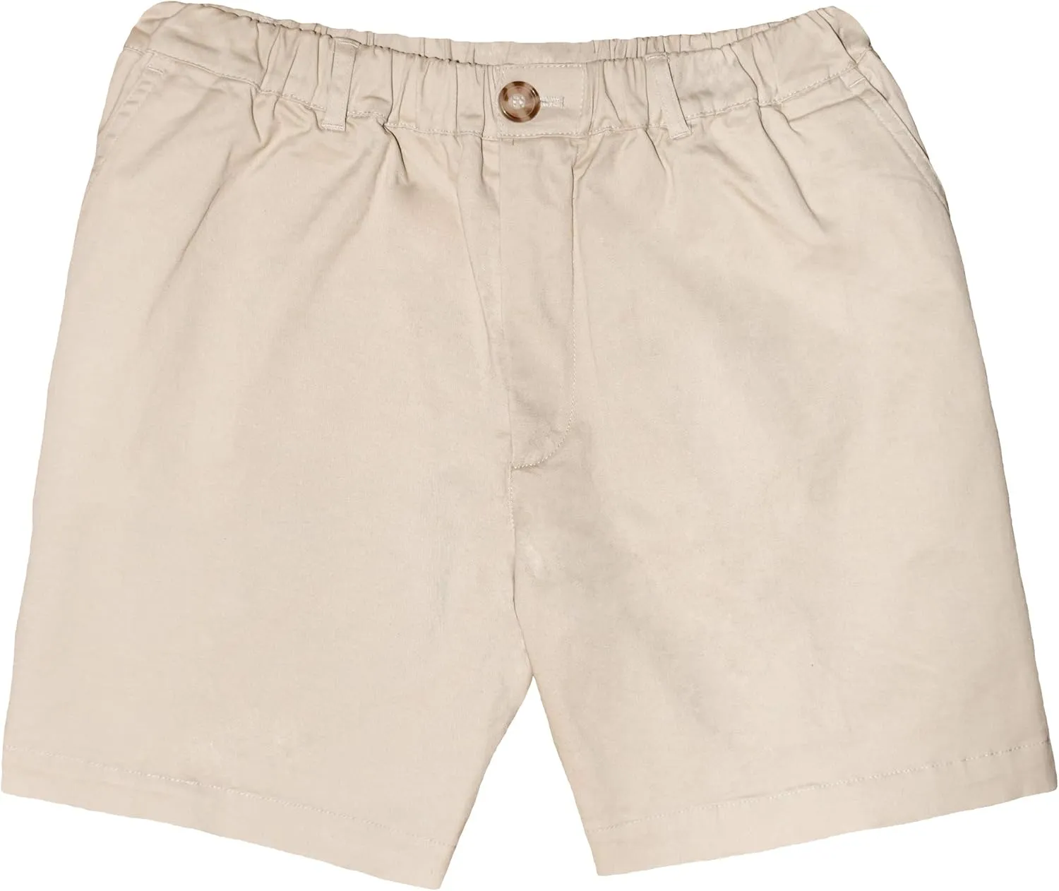 Men's 7" Inseam Elastic-Waist Casual Short Shorts 4-Way Stretch