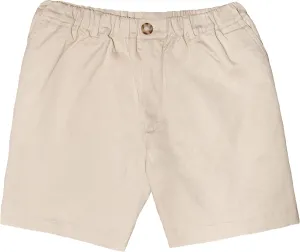 Men's 7" Inseam Elastic-Waist Casual Short Shorts 4-Way Stretch