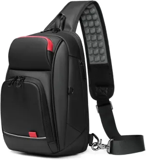 Mens Shoulder Bag Sling Bag Crossbody Backpack Shoulder Casual Daypack Rucksack for Men