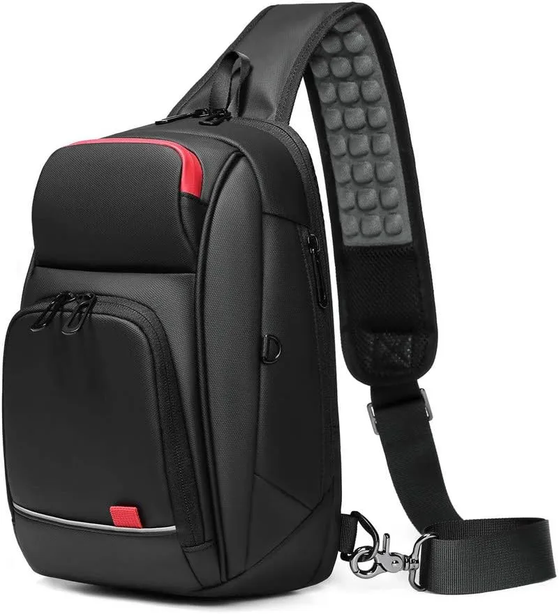 Mens Shoulder Bag Sling Bag Crossbody Backpack Shoulder Casual Daypack Rucksack for Men