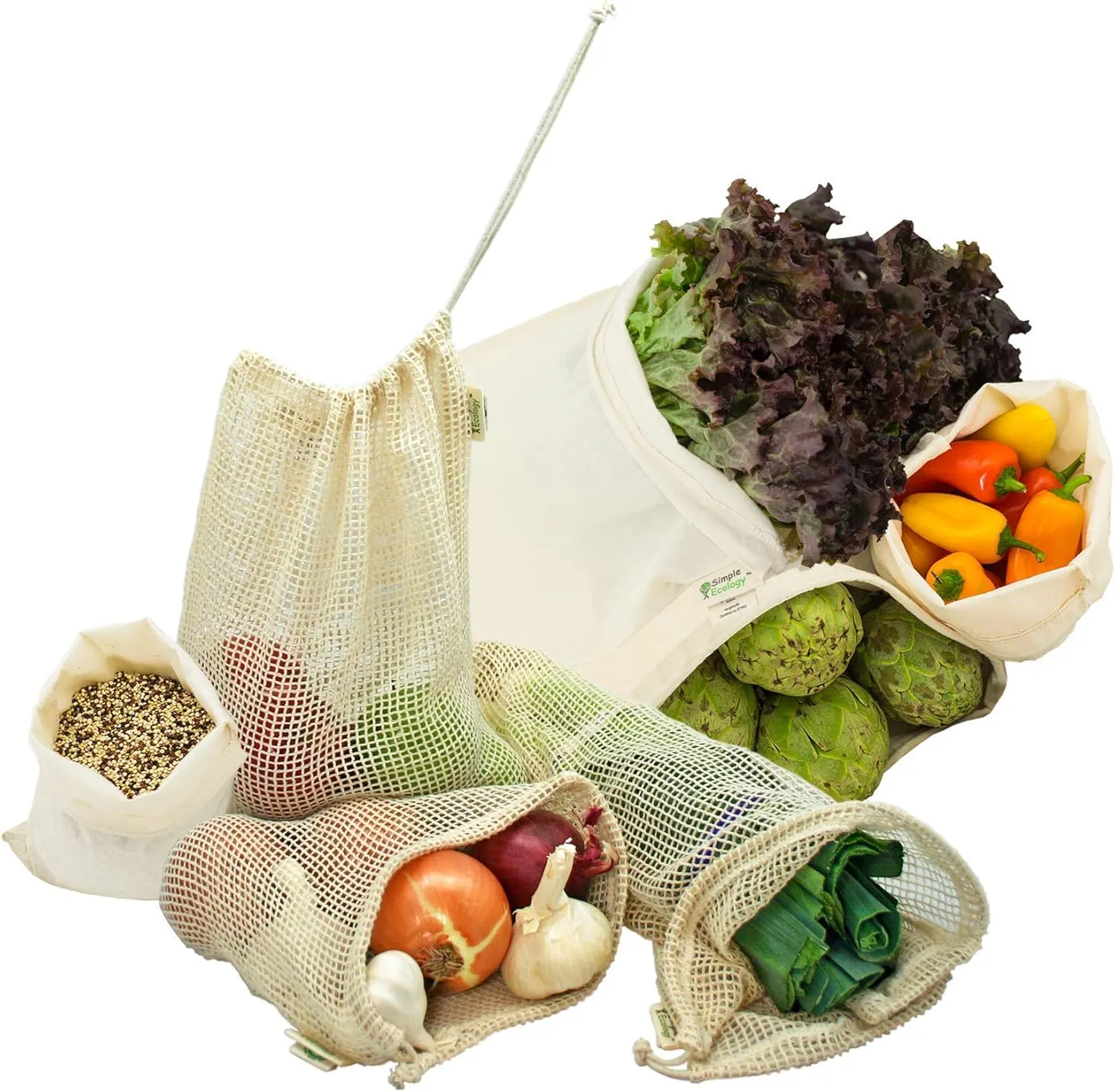 Mesh and Muslin 12 Bag Set, SAVE $5