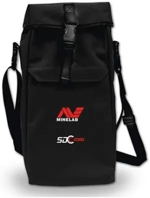 Minelab Soft Custom Fitted Carry Bag for SDC 2300 Metal Detector (Black)