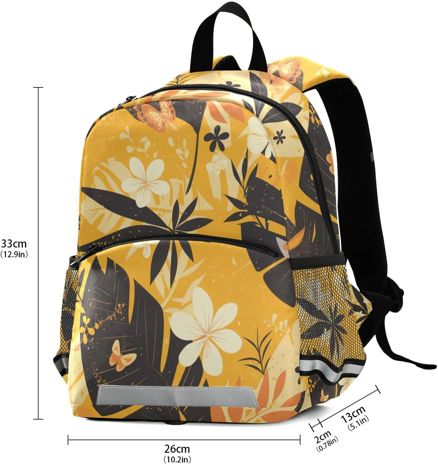 Mini Kids Backpack Monarch Butterfly Cute Travel Daypack Bookbag for Primary School