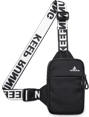 Mini Sling Bag for Women Men Small Crossbody Bag Shoulder Backpack Casual Phone Chest Bag Travel Personal Pocket Bag