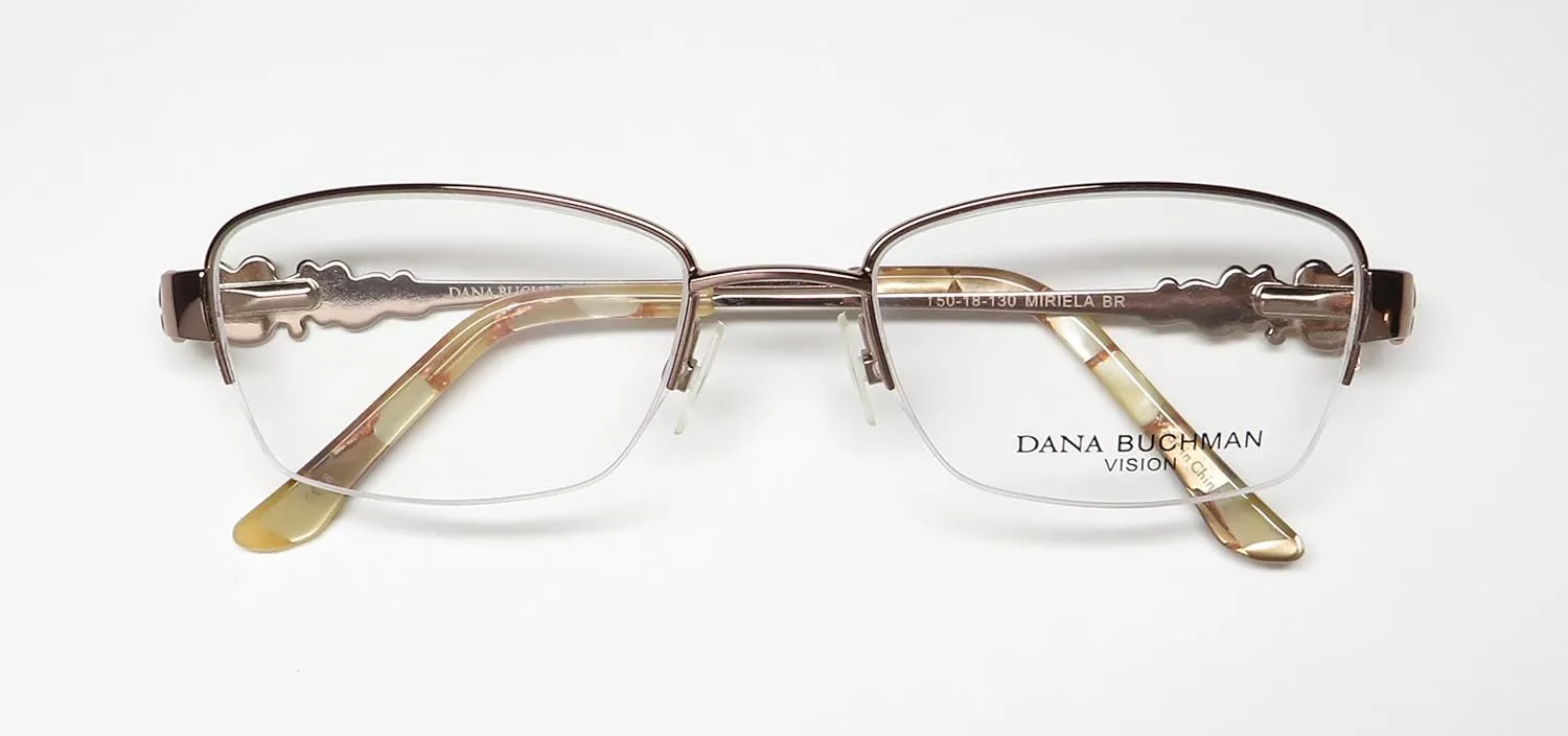 Miriela Half-Rimless American Fashion Icon Designer Eyeglass Frame/Glasses