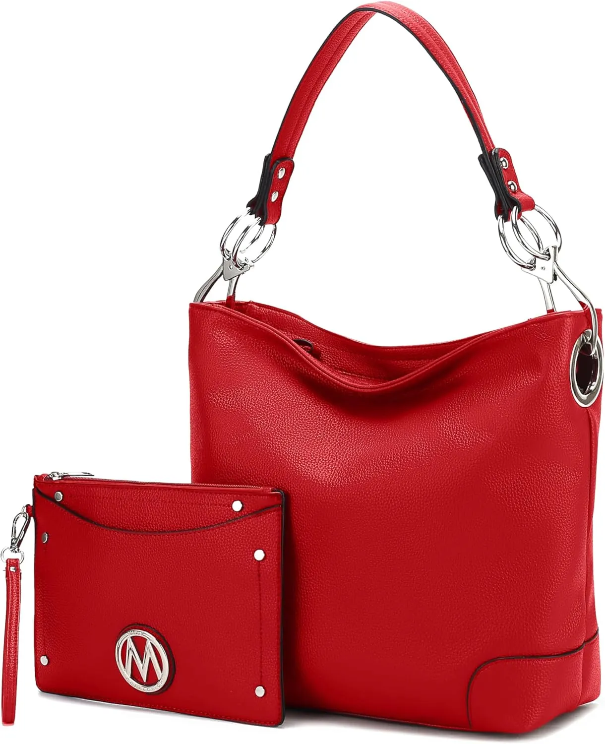 MKF Collection Hobo Purses for Women,Vegan Leather Handbag Slouchy Womens Shoulder bag – Fashion Top Handle Pocketbook