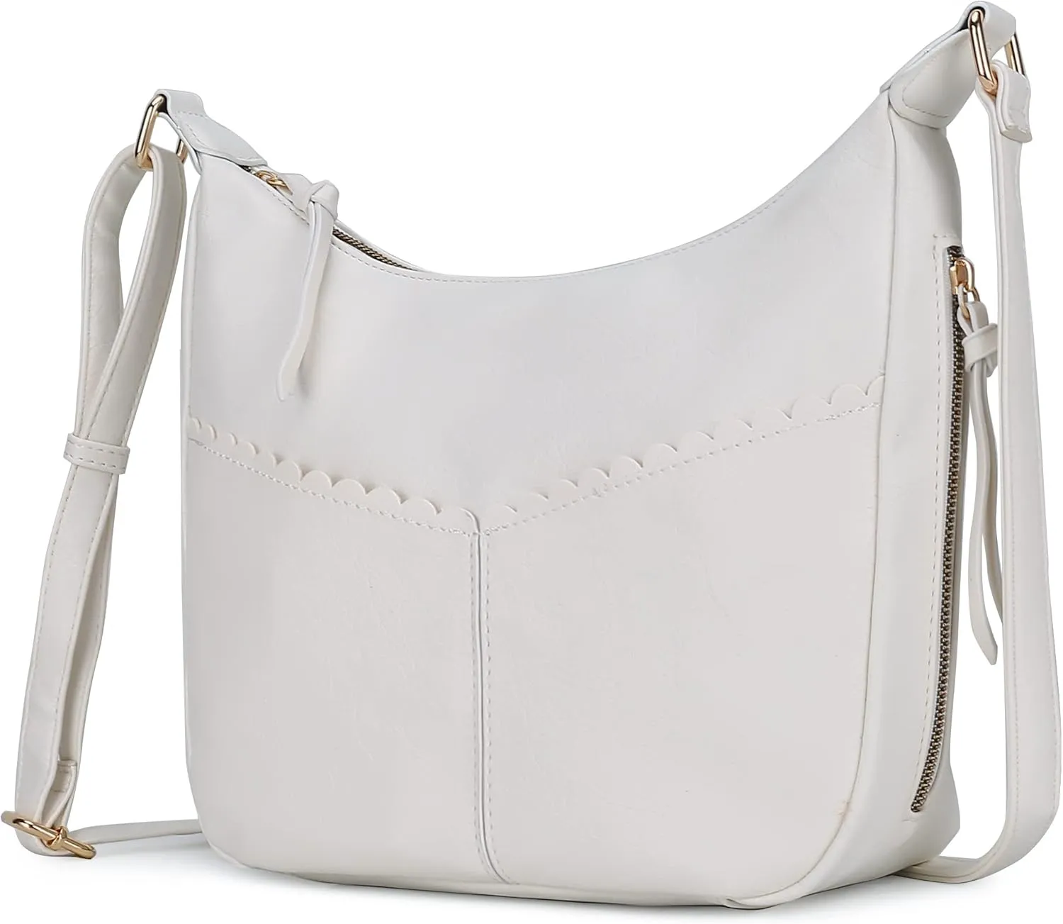 MKF Collection Shoulder Bag for Women, Vegan Leather Fashion Handbag Crossbody Purse