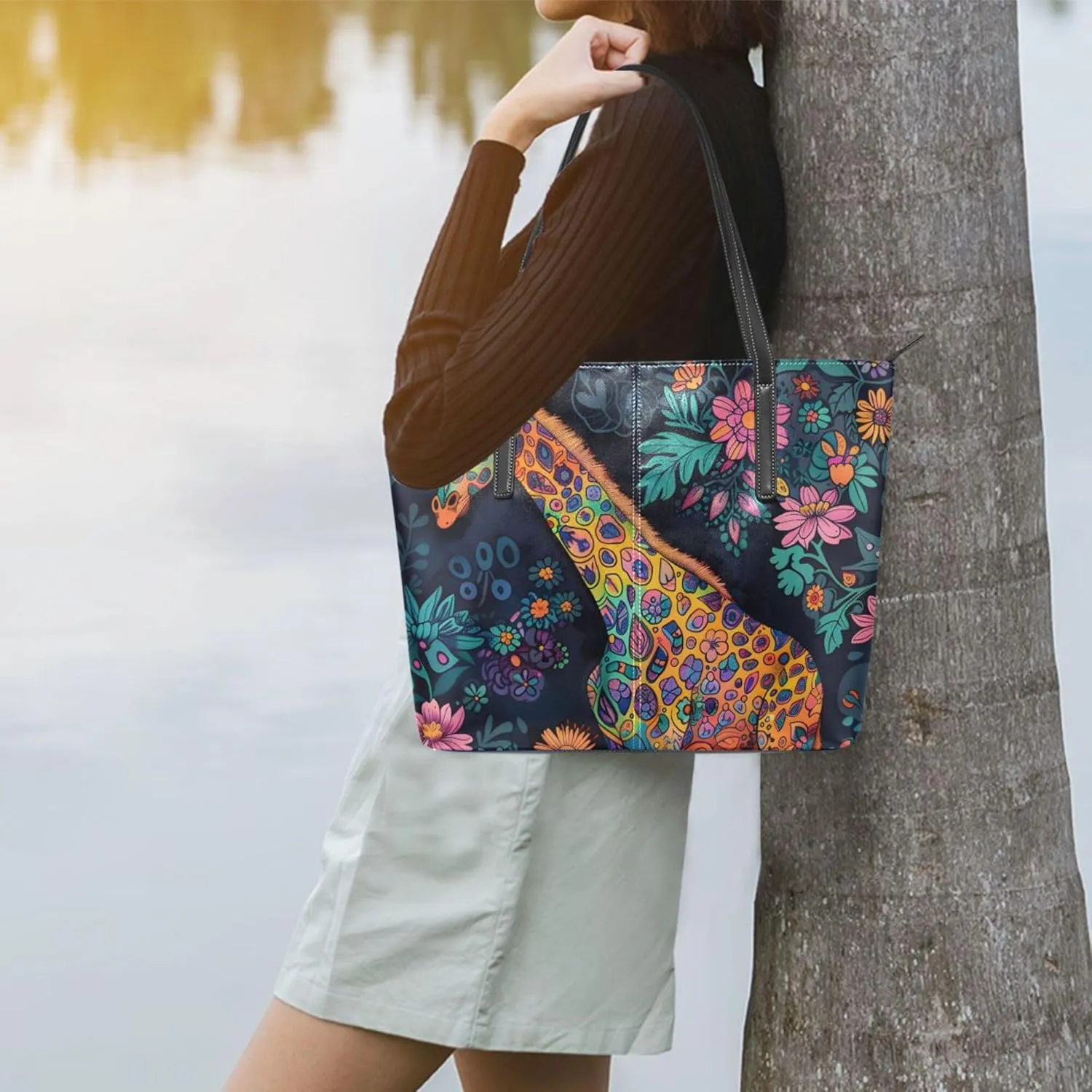 MNSRUU Tote Bag Hoppo Stars Purses and Handbags