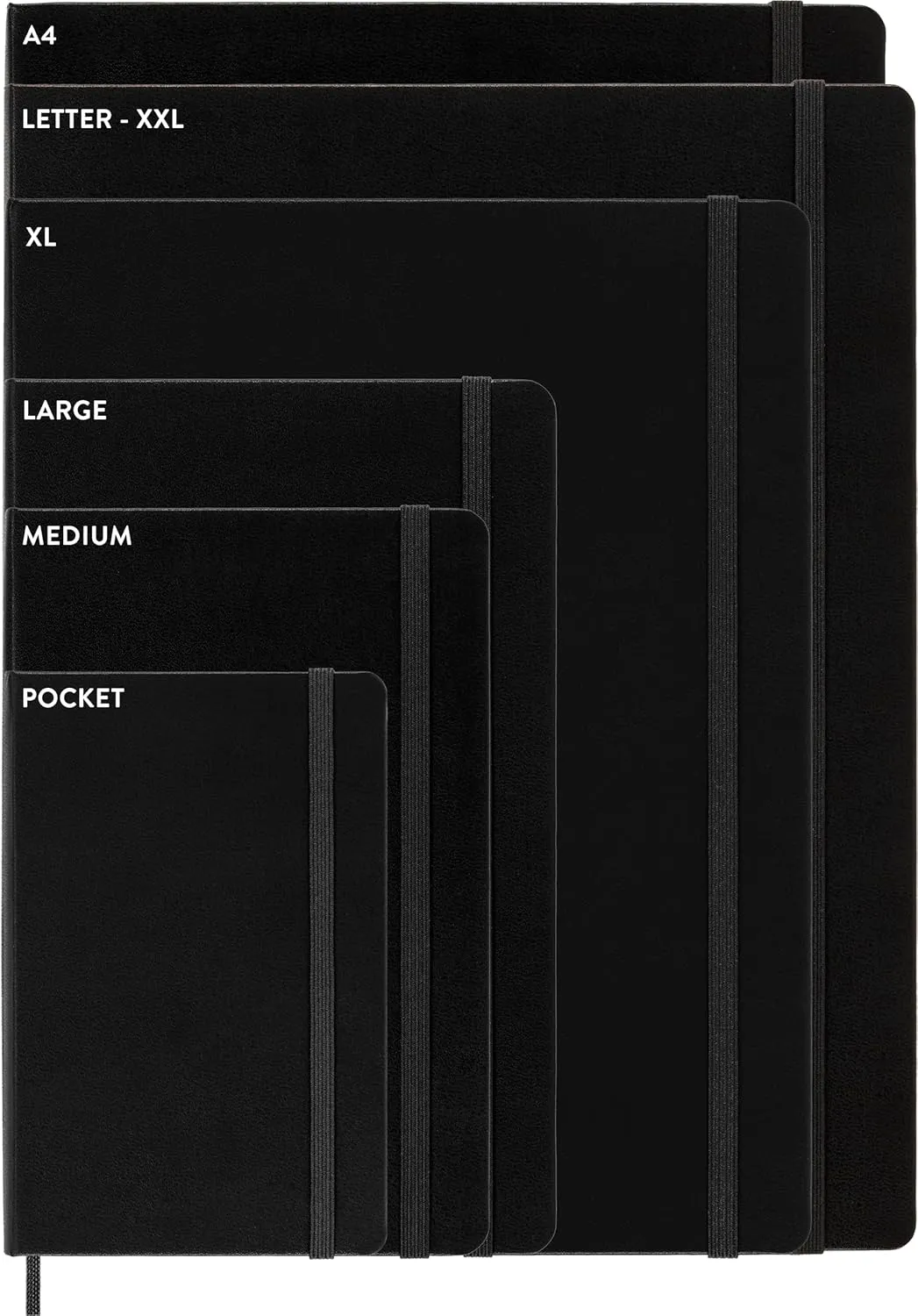 Moleskine 2023-2024 Weekly Planner, 18M, Extra Large, Black, Hard Cover (7.5 x 10)