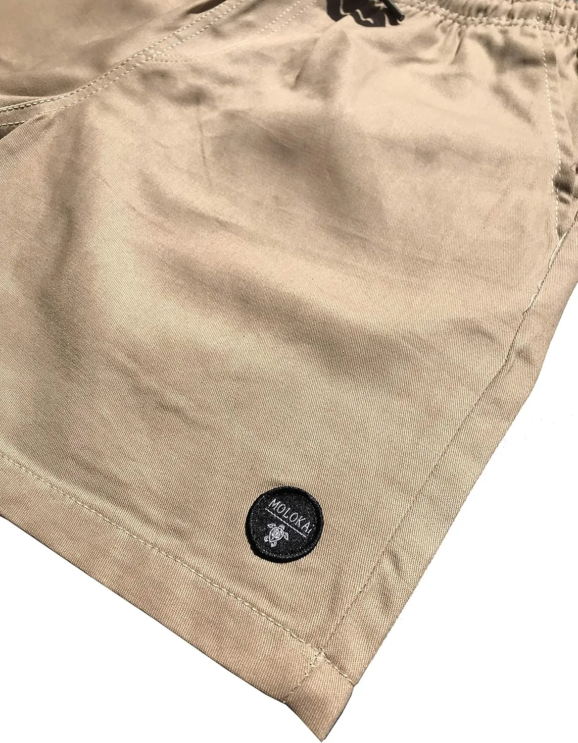 Molokai Cotton Shorts Elastic Waist Walkshorts Drawstring