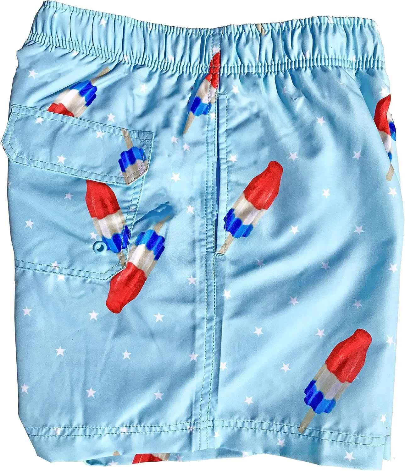Molokai Mens Swim Trunks Quick Dry Elastic Waist Drawstring
