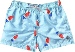 Molokai Mens Swim Trunks Quick Dry Elastic Waist Drawstring