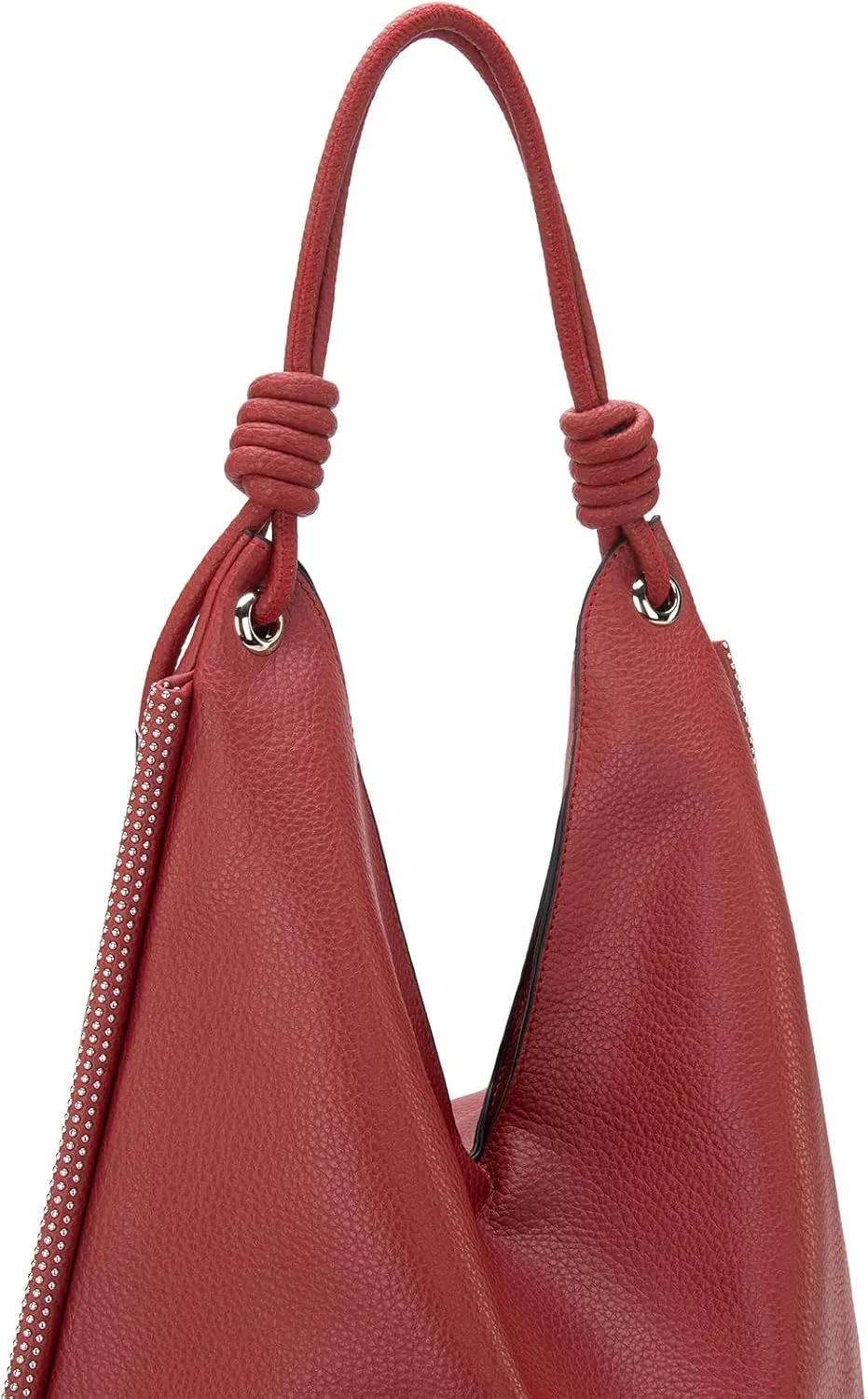 Montana West Large Hobo Shoulder Bag for Womens Knotted Slouchy Bag