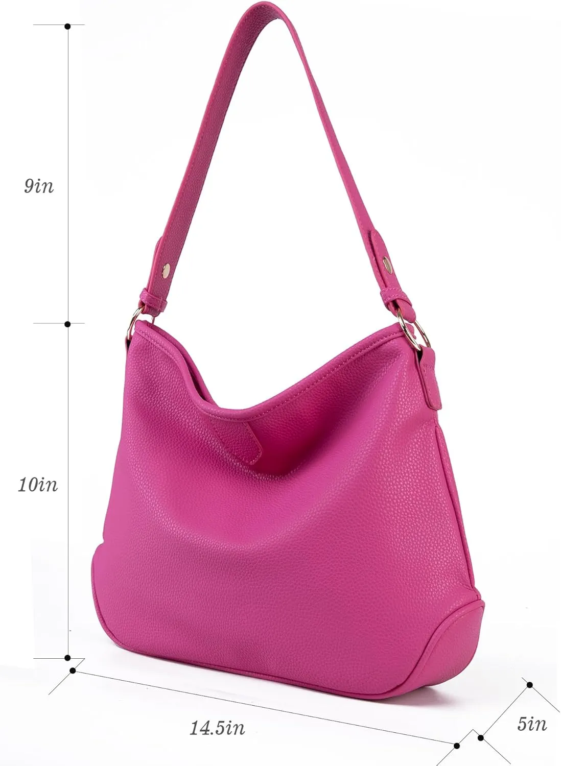 Montana West Medium Hobo Bags for Women Purses and Handbags Classic Top Handle Shoulder Satchel Bags