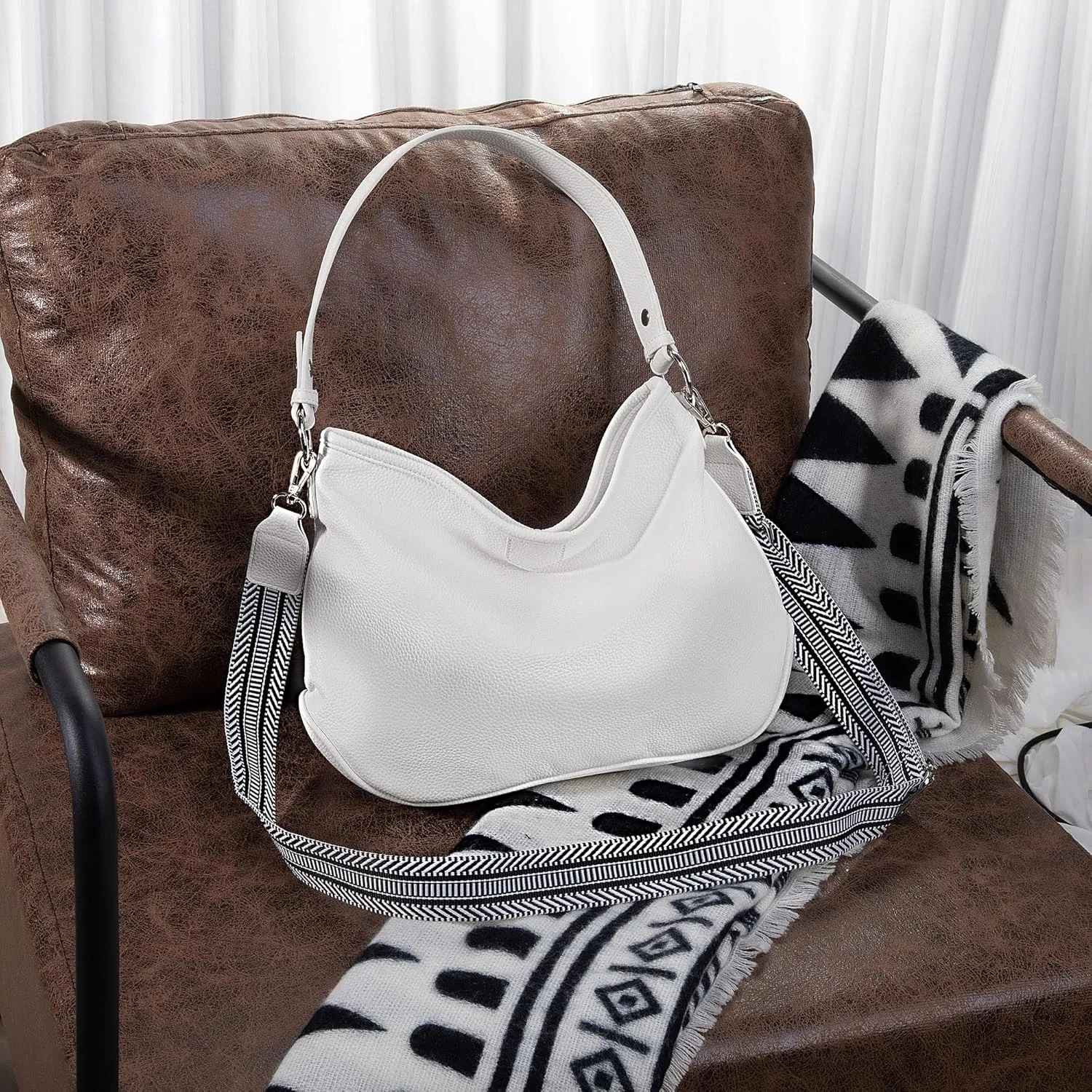 Montana West Medium Hobo Bags for Women Purses and Handbags Classic Top Handle Shoulder Satchel Bags