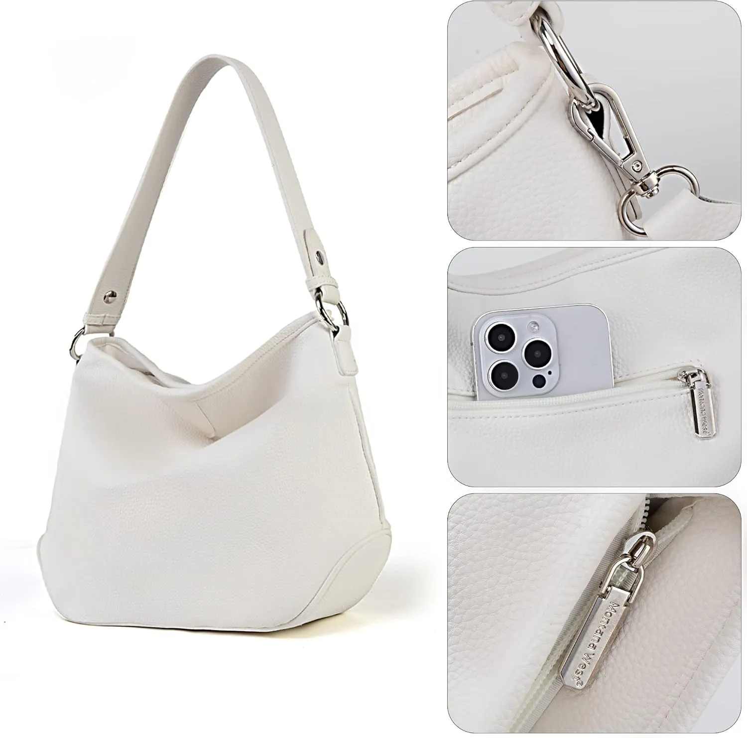 Montana West Medium Hobo Bags for Women Purses and Handbags Classic Top Handle Shoulder Satchel Bags