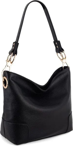 Montana West Medium Hobo Bags for Women Top Handle Satchel Shoulder Purse Bucket Handbag