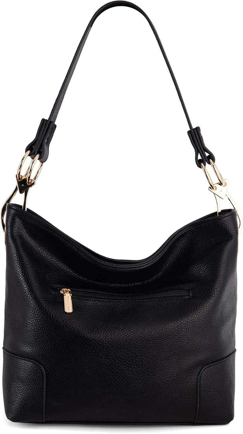 Montana West Medium Hobo Bags for Women Top Handle Satchel Shoulder Purse Bucket Handbag
