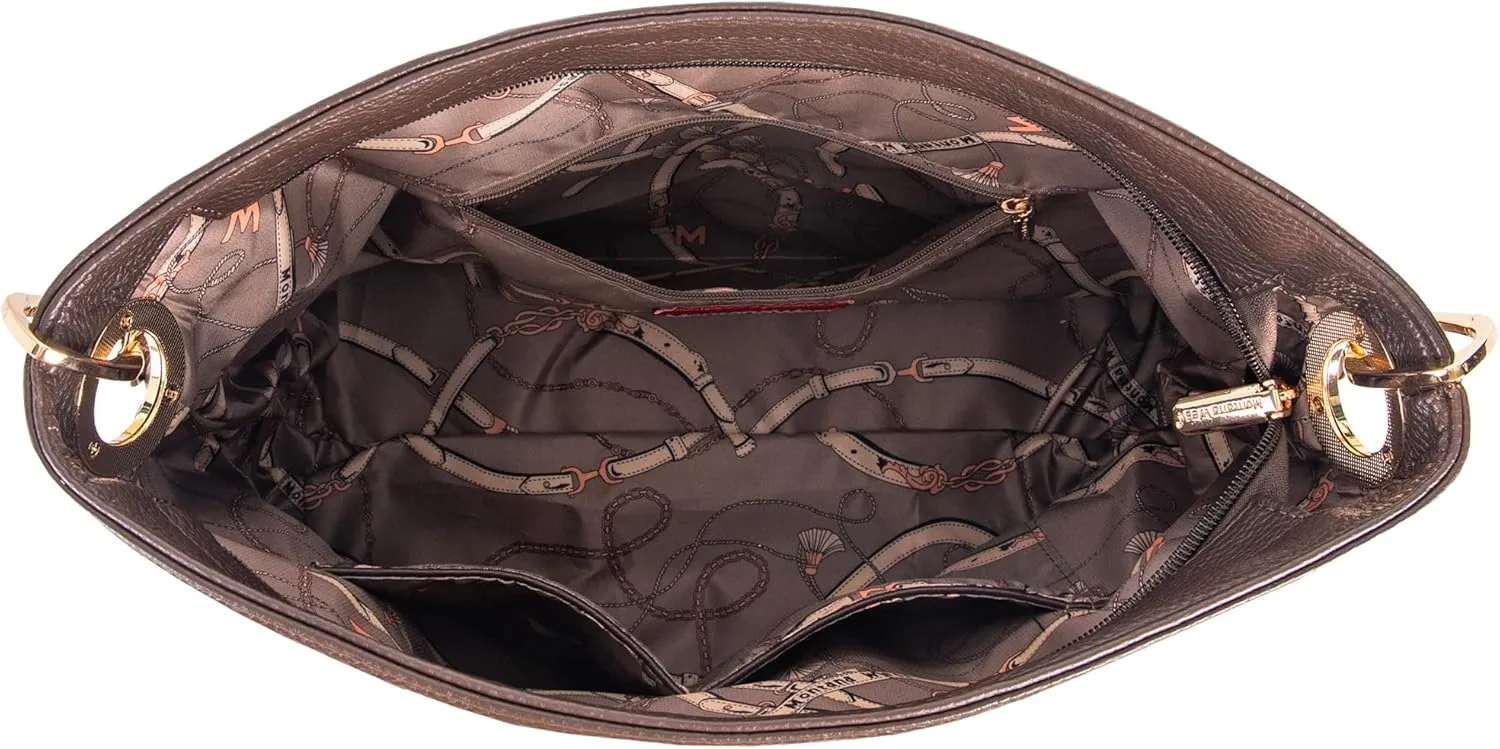Montana West Medium Hobo Bags for Women Top Handle Satchel Shoulder Purse Bucket Handbag